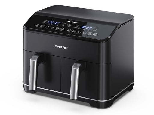 EAN 4550556127172 - Sharp AF-GD82AE-B Doble 8 L Independiente 1800 W Freidora de aire caliente Negro imagen 1