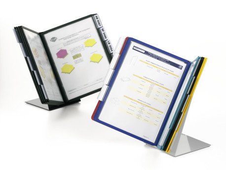 EAN 4005546506685 - Durable 557001 soporte para mostrar documentos Escritorio Retrato A4 imagen 4