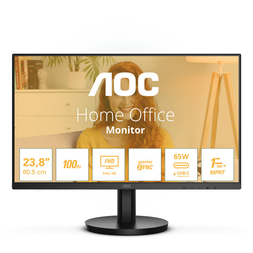 EAN 4038986141468 - AOC 24B3CA2 pantalla para PC 60,5 cm (23.8") 1920 x 1080 Pixeles Full HD LED Negro imagen 1