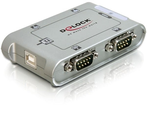 EAN 4043619874149 - DeLOCK 4 Port USB 2.0 Serial Hub Plata imagen 1