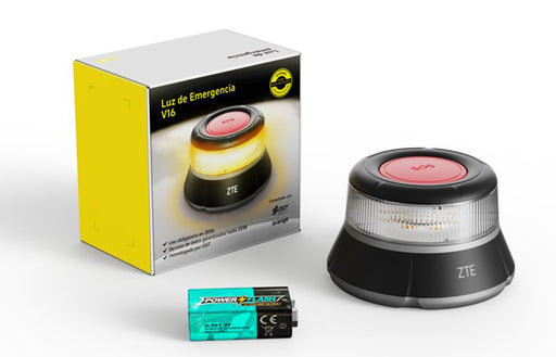 EAN 6902176145407 - ZTE E1 lámpara de emergencia Negro, Rojo imagen 1