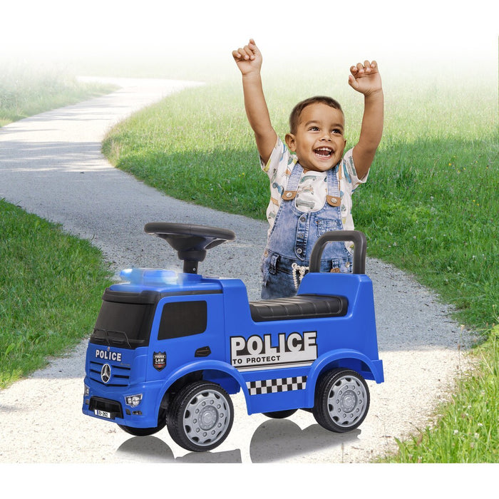 EAN 4042774463892 - Jamara Mercedes-Benz Antos Police Correpasillos con forma de coche imagen 14