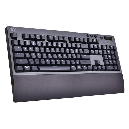 EAN 4713227524902 - Thermaltake GKB-WOW-RDSNUS-01 teclado Juego USB + Bluetooth Negro, Gris imagen 1