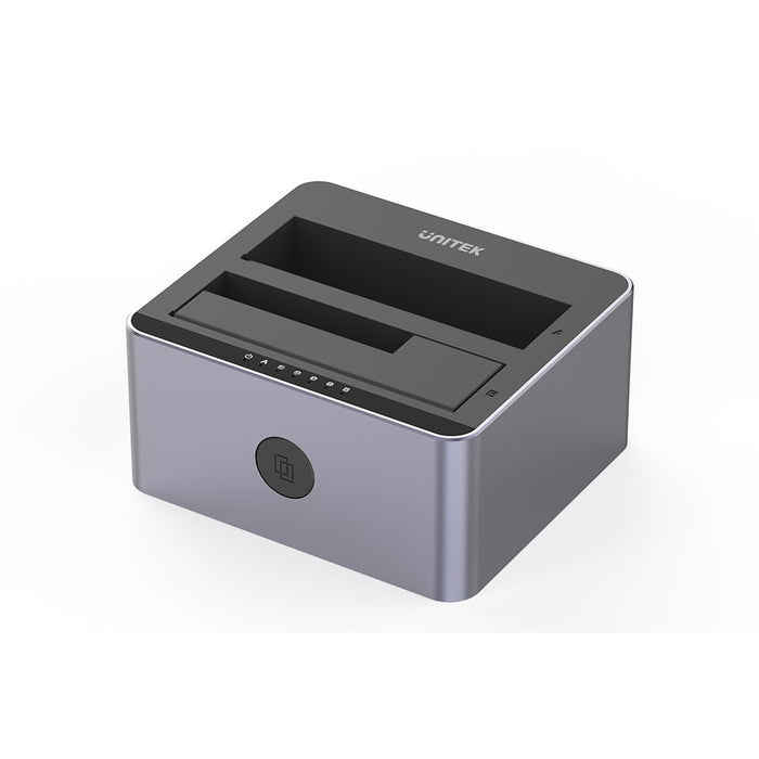 EAN 4894160051271 - UNITEK Y-3026GY01-EU base de conexión para disco duro USB 3.2 Gen 1 (3.1 Gen 1) Type-B Gris imagen 2