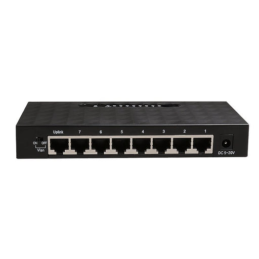 EAN 8435364316696 - iggual GES8000 No administrado Gigabit Ethernet (10/100/1000) Negro imagen 1