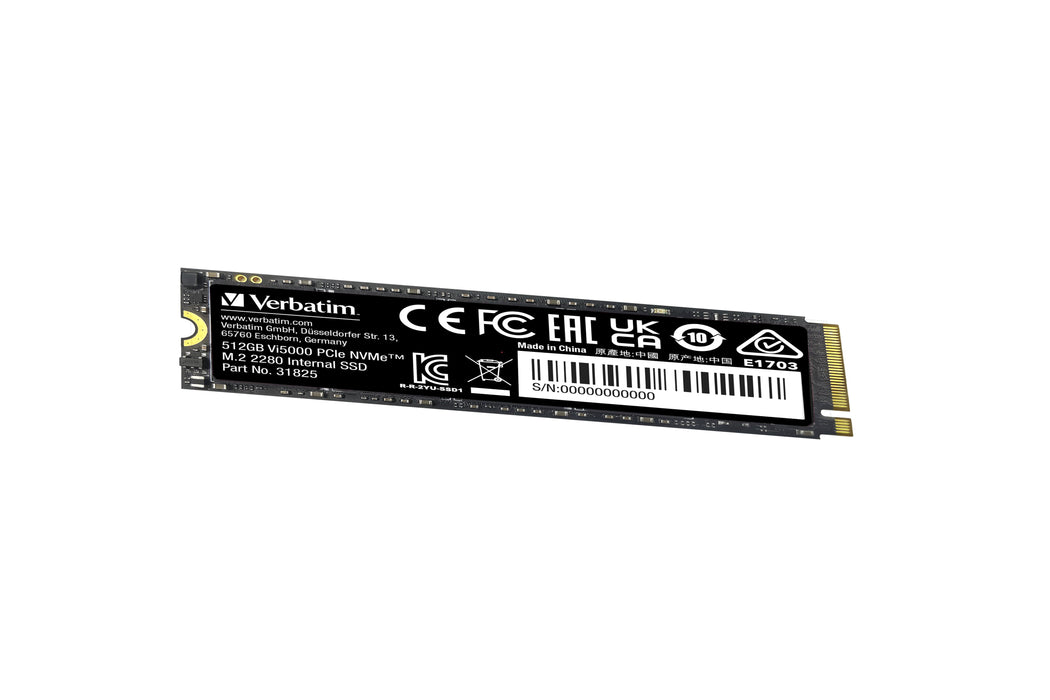 EAN 0023942318255 - Verbatim Vi5000 512 GB M.2 PCI Express 4.0 NVMe 3D NAND imagen 2