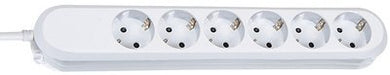 EAN 4016514007981 - Bachmann SMART 6x Schuko H05VV-F 3G 1.50mm² 16A/3680W 5m base múltiple 6 salidas AC Blanco imagen 1