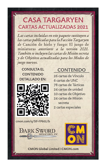 EAN 8435407636446 - Asmodee Targaryen CHYF: Pack de facción Targaryen 60 min Juego de mesa Estrategia imagen 3