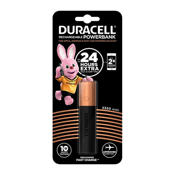 EAN 5000394025592 - Duracell 5002730 batería externa 3350 mAh Negro, Oro imagen 2