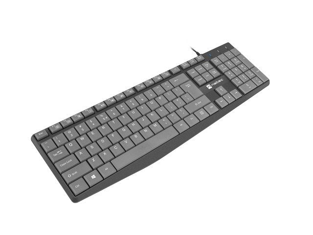 EAN 5901969420784 - NATEC NAUTILUS teclado Hogar / Oficina USB QWERTY Internacional de EE.UU. Negro, Gris imagen 2