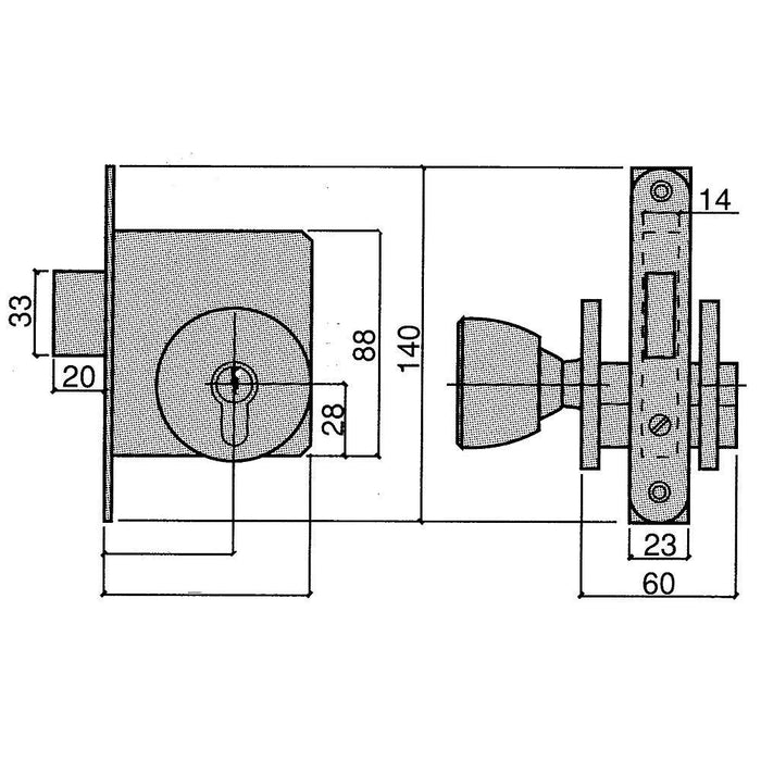 EAN 8425450010294 - A Forged Tool 03020078 cerradura y cerrojo para puertas imagen 2