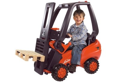 EAN 4004943565806 - BIG Linde Forklift Correpasillos ocn forma de carretilla elevadora imagen 6