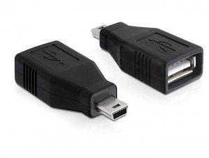 EAN 4043619652778 - DeLOCK 65277 cambiador de género para cable mini USB USB 2.0-A Negro imagen 1