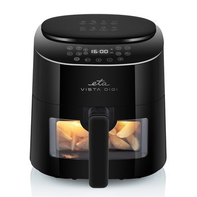 EAN 8590393343713 - Eta Vista Digi Sencillo 4,3 L Independiente 1300 W Freidora de aire caliente Negro imagen 1