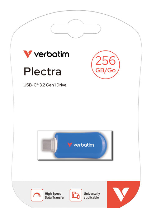 EAN 0023942302346 - Verbatim 30234 unidad flash USB 256 GB USB Tipo C 3.2 Gen 1 (3.1 Gen 1) Azul imagen 8