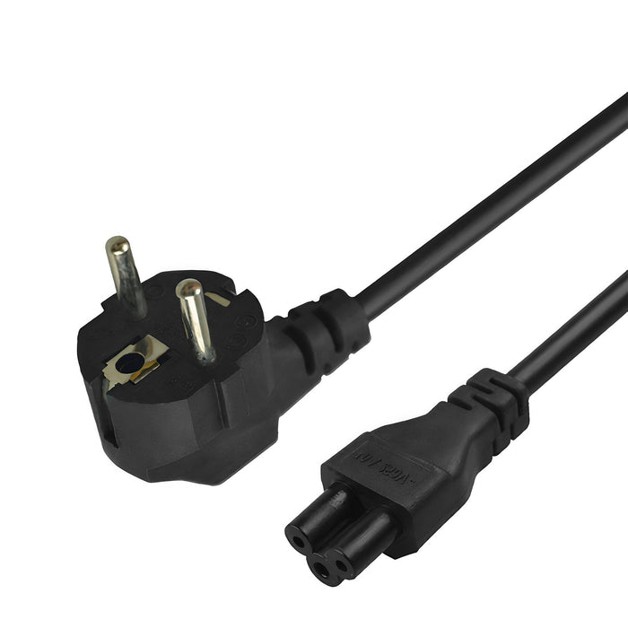 EAN 5901986046912 - Savio Strom IEC 60320 C5 CEE 7/7 Sort 3m Stromkabel Negro C5 acoplador Enchufe tipo C imagen 2