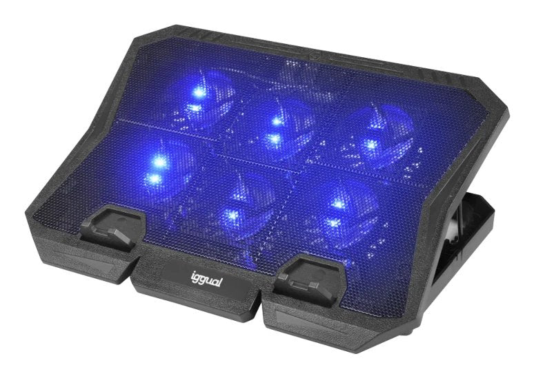 EAN 8435364319703 - iggual RP6V17 Soporte para ordenador portátil Negro 43,2 cm (17") imagen 2