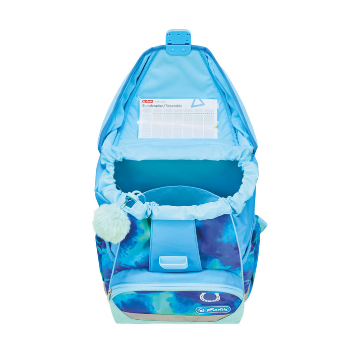 EAN 4008110396453 - Herlitz UltraLight XL Plus Lucky Horse juego de mochila escolar Chica Poliéster Azul, Azul claro imagen 5