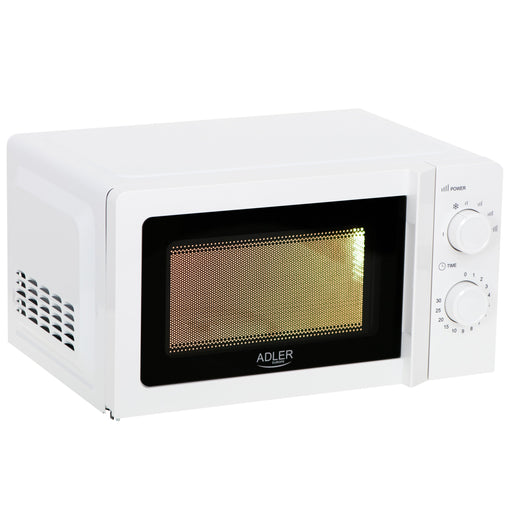 EAN 5903887801218 - Adler AD 6205 microondas Blanco Solo microondas Encimera 20 L 700 W imagen 1