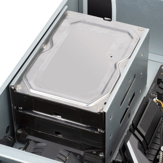 EAN 4710679811161 - Silverstone RM23-502 2,5/3,5/5,25" Bandeja para disco duro Negro, Plata imagen 8