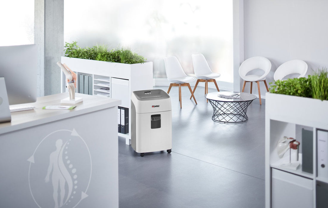 EAN 4009729079157 - Dahle Deskside 504P triturador de papel Microcorte 60 dB 24 cm Gris, Blanco imagen 4