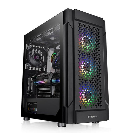 EAN 4713227529440 - Thermaltake Versa T27 TG ARGB Midi Tower Negro imagen 1