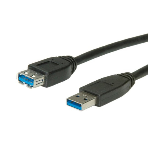 EAN 7611990190454 - ROLINE 11.02.8977 cable USB USB 3.2 Gen 1 (3.1 Gen 1) 0,8 m USB A Negro imagen 1