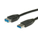 EAN 7611990190454 - ROLINE 11.02.8977 cable USB USB 3.2 Gen 1 (3.1 Gen 1) 0,8 m USB A Negro imagen 1