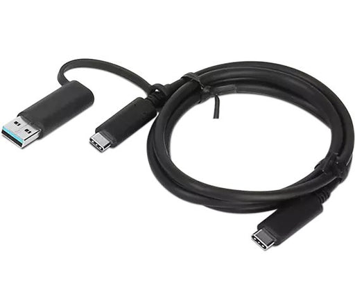 EAN 0193386287346 - Lenovo 4X90U90618 cable USB USB 3.2 Gen 1 (3.1 Gen 1) 1 m USB A/USB C USB C Negro imagen 1