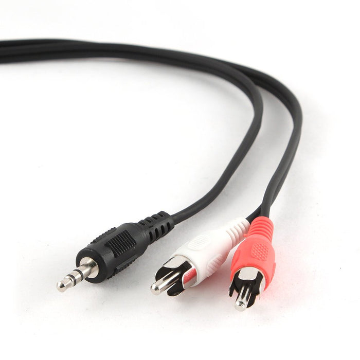 EAN 8716309026550 - Gembird 0.2m, 3.5mm/2xRCA, M/M cable de audio 0,2 m 3,5mm Negro, Rojo, Blanco imagen 5