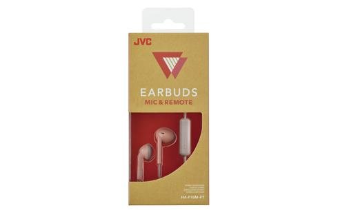 EAN 4975769458323 - JVC HA-F19M-PT Auriculares Alámbrico Dentro de oído Llamadas/Música Gris, Rosa imagen 4