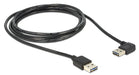 EAN 4043619834679 - DeLOCK 5m USB 2.0 A m/m 90° cable USB USB A Negro imagen 2