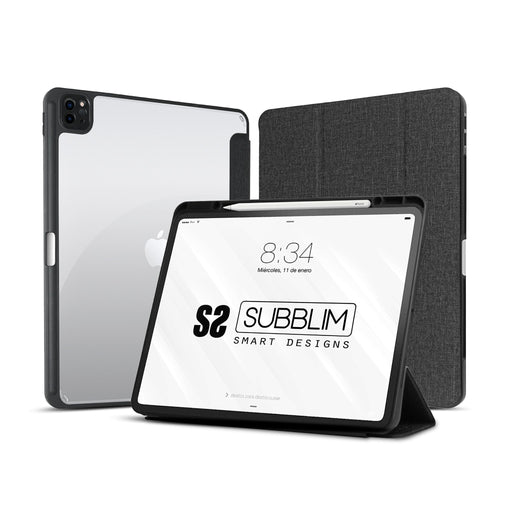 EAN 8436586742751 - SUBBLIM SUBCST-5SC400 funda para tablet 27,9 cm (11") Folio Negro, Transparente imagen 1