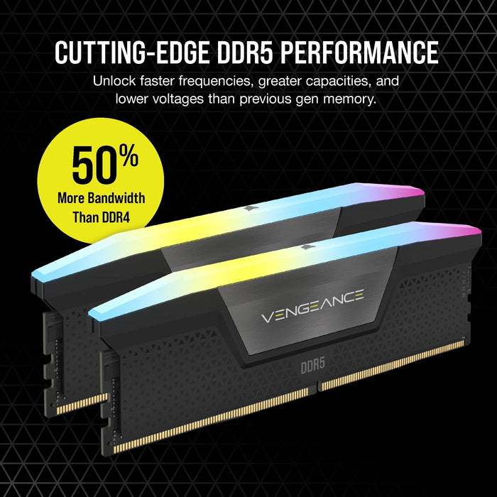 EAN 840006676638 - Corsair Vengeance RGB CMH48GX5M2B6000C30 módulo de memoria 48 GB 2 x 24 GB DDR5 imagen 7