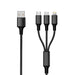 EAN 4010425971539 - 2GO 797153 cable USB 1,5 m USB B USB C/Micro-USB B/Lightning Negro imagen 1