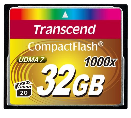 EAN 0760557823520 - Transcend 1000x CompactFlash 32GB MLC imagen 1