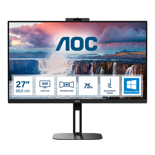 EAN 4038986180269 - AOC V5 Q27V5CW/BK pantalla para PC 68,6 cm (27") 2560 x 1440 Pixeles Quad HD LED Negro imagen 1