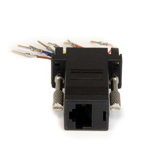 EAN 0065030773515 - StarTech.com GC98MF cambiador de género para cable DB-9 RJ-45 Negro imagen 2