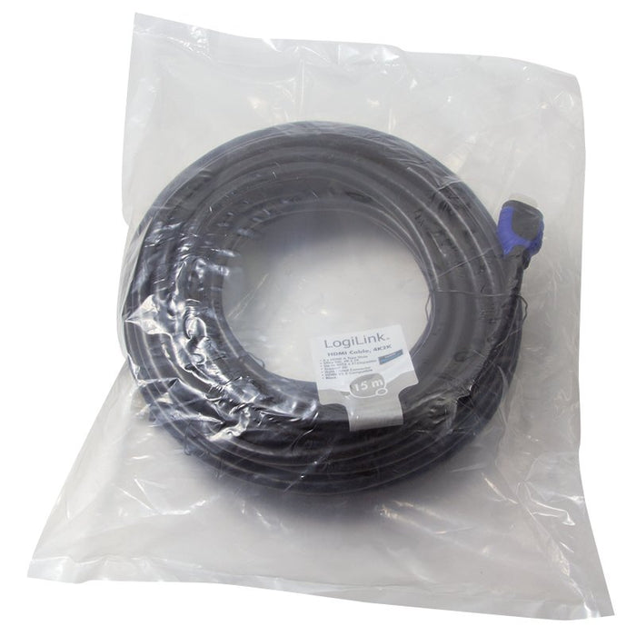 EAN 4052792045505 - LogiLink CH0067 cable HDMI 15 m HDMI tipo A (Estándar) Negro imagen 5