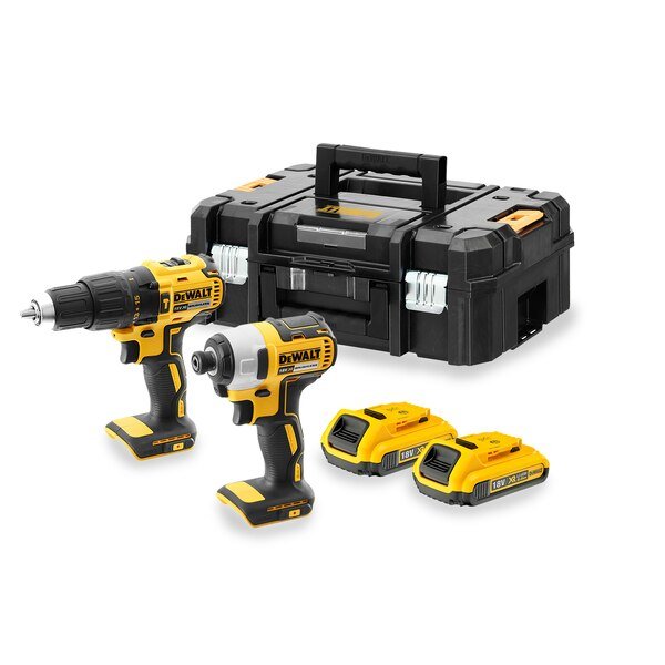 EAN 5035048669723 - DeWALT DCK2060D2T-QW destornillador eléctrico y llave de impacto Amarillo imagen 1