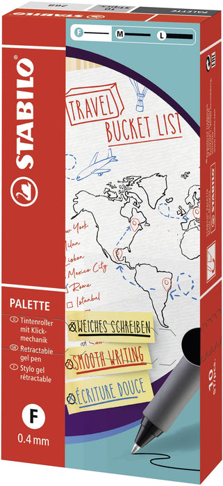EAN 9556091163014 - STABILO PALETTE Bolígrafo retráctil con clip 10 pieza(s) imagen 4