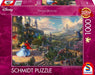 EAN 4001504573690 - Schmidt Spiele Thomas Kinkade Studios: Disney Dreams Collections - Sleeping Beauty Dancing in the Enchant imagen 1