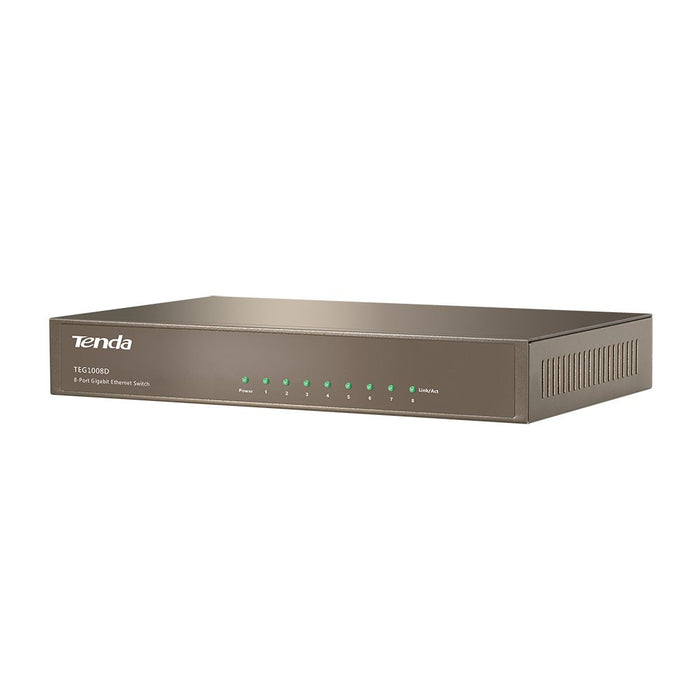 EAN 6932849431025 - Tenda TEG1008D router Gris imagen 3