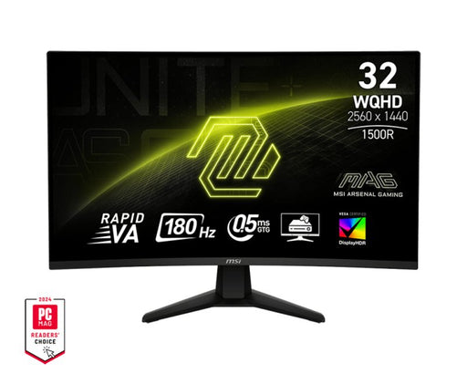 EAN 4711377195447 - MSI MAG 32CQ6FDE pantalla para PC 80 cm (31.5") 2560 x 1440 Pixeles Wide Quad HD LCD Negro imagen 1