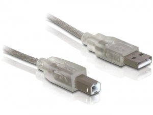 EAN 4043619820573 - DeLOCK 2.0 A-B - 0.5m cable USB 0,5 m USB A USB B Gris imagen 1