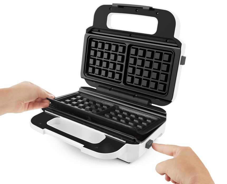 EAN 3045380018921 - Tefal Snack XL SW7011 sandwichera 850 W Blanco, Acero inoxidable imagen 7