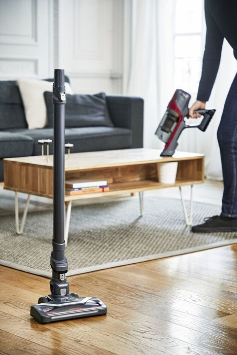 EAN 3221616018891 - Rowenta RH6878 Aspiradora escoba 2 en 1 Batería Secar Ciclónico Sin bolsa 0,55 L 100 W Rojo, Gris imagen 7