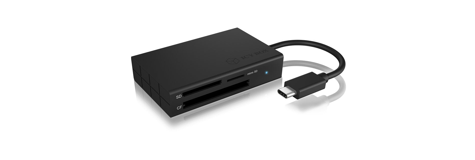 EAN 4250078167051 - ICY BOX IB-CR401-C3 lector de tarjeta USB 3.2 Gen 1 (3.1 Gen 1) Type-C Negro imagen 1
