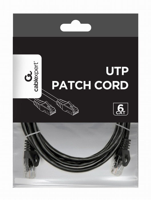 EAN 8716309093248 - Gembird PP6U-2M/BK cable de red Negro Cat6 U/UTP (UTP) imagen 2