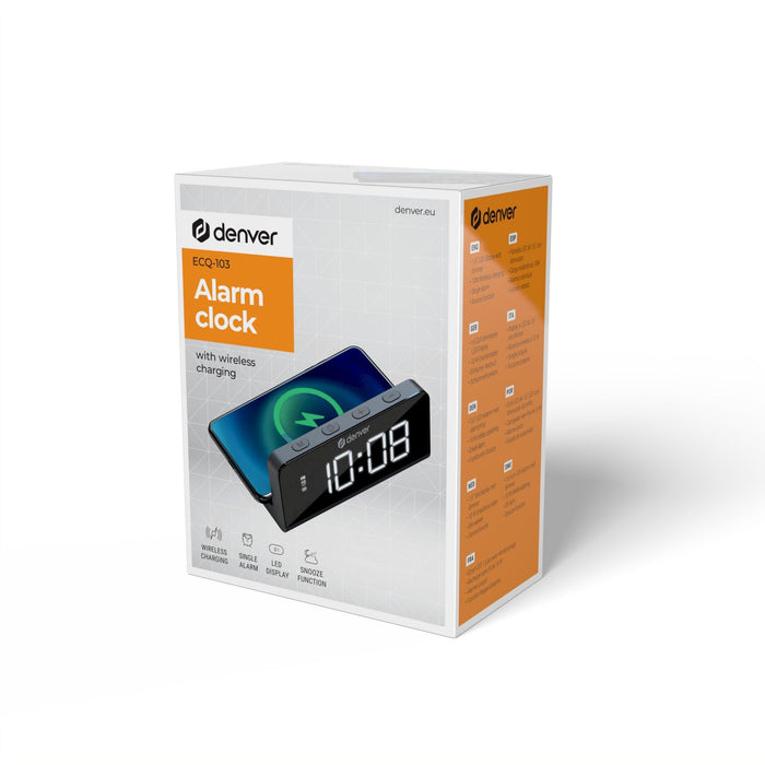 EAN 5706751072994 - Denver ECQ-103MK2 Reloj despertador digital Negro imagen 5